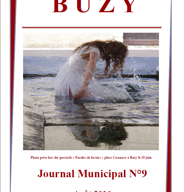 Journal municipal – Août 2016