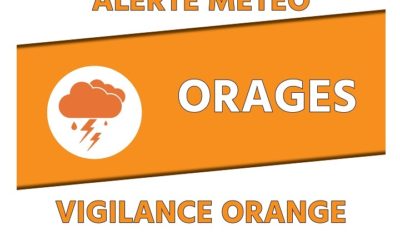 Alerte orange aux ORAGES violents