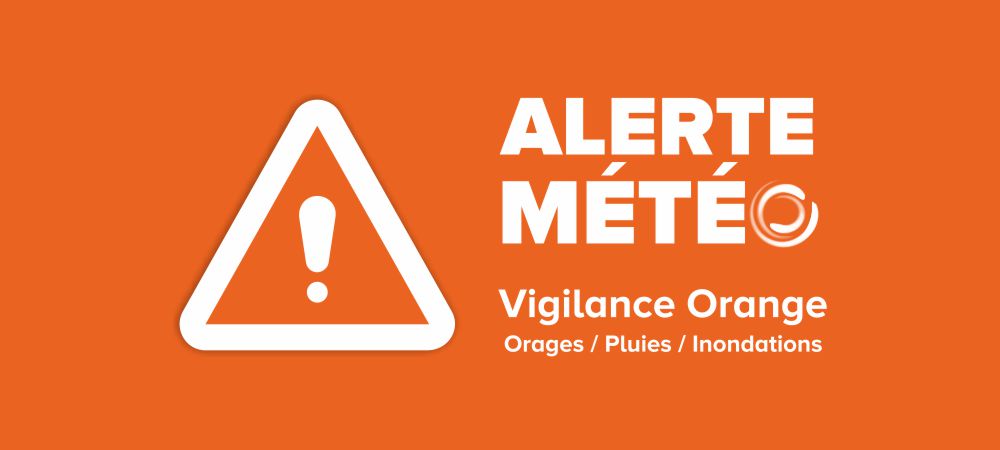 ALERTE METEO : vigilance orange pluie-inondation