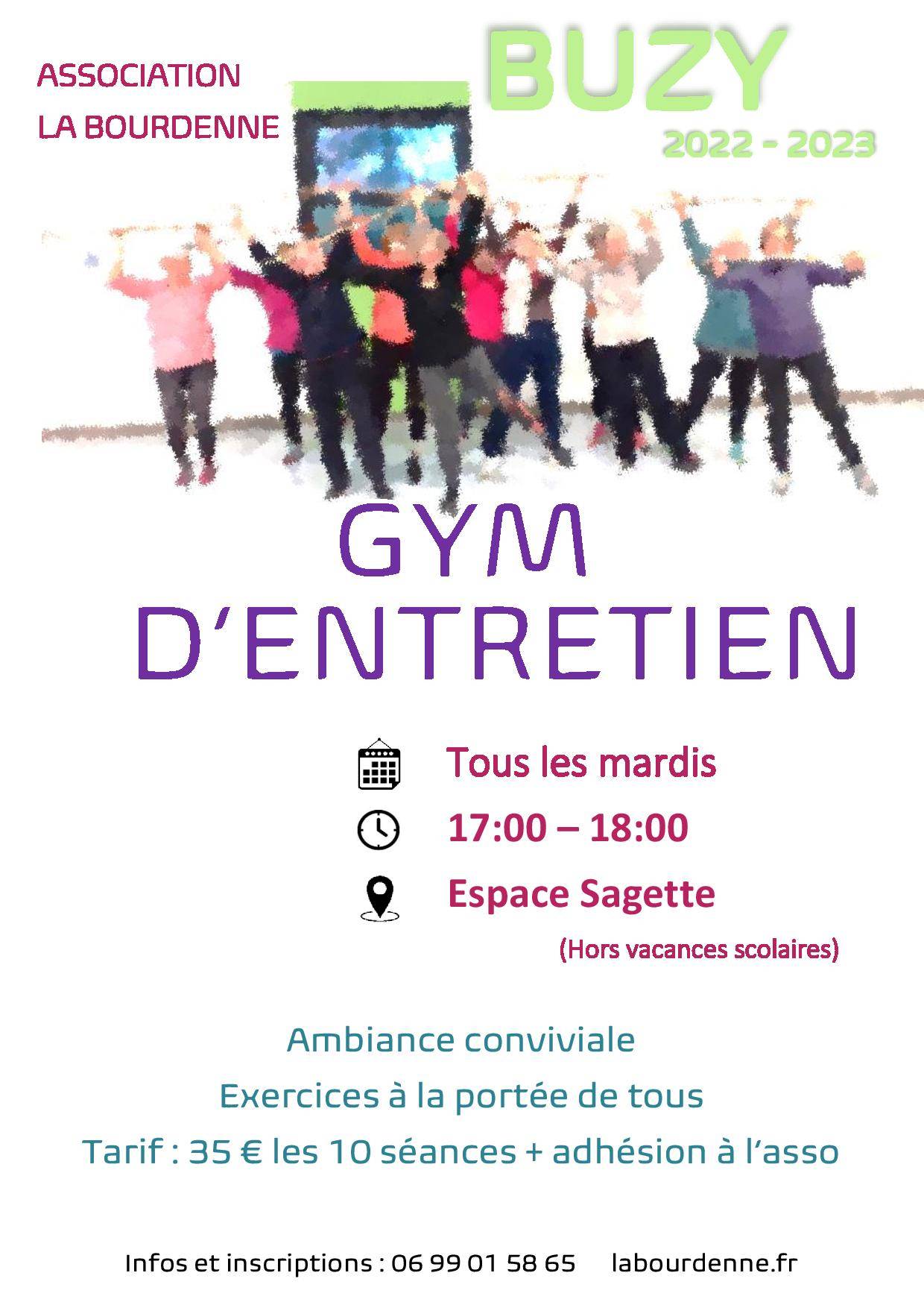Association La Bourdenne : section Gym