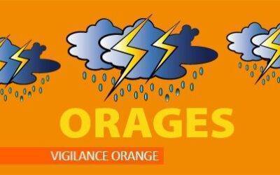 Alerte météo : vigilance orange aux orages