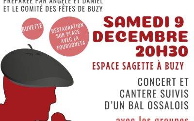 Concert Ossalois – Serada Aussalesa le 09 décembre