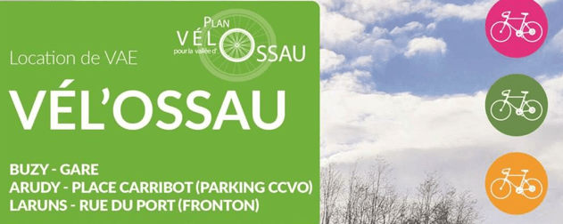 Vél’Ossau : location de vélo