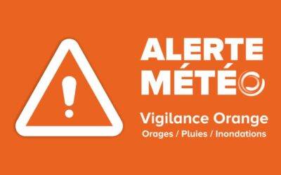 Vigilance météo ORANGE : pluie-inondation