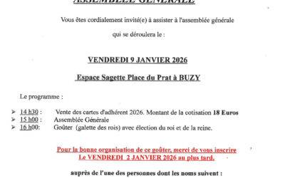 Assemblée Générale Las Cassoures